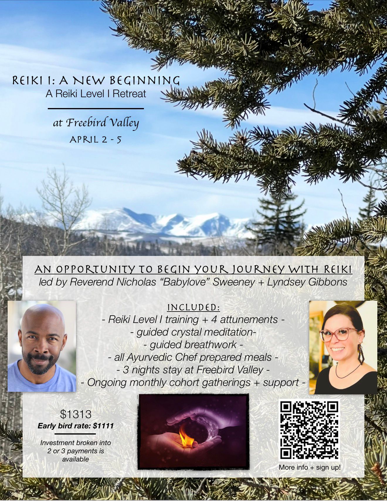 Reiki I: A New Beginning ~ A Reiki Level I Retreat, April 2-5, 2026 ...